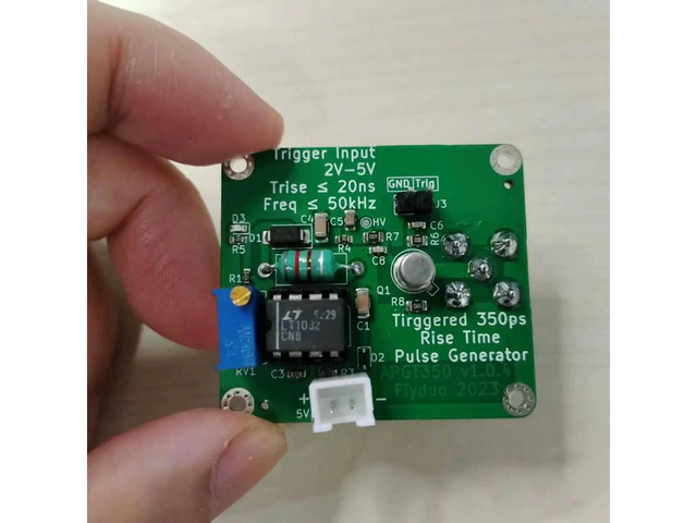 Edge Pulse Generator Module Supports External Trigger 350 Picosecond Rise Edge