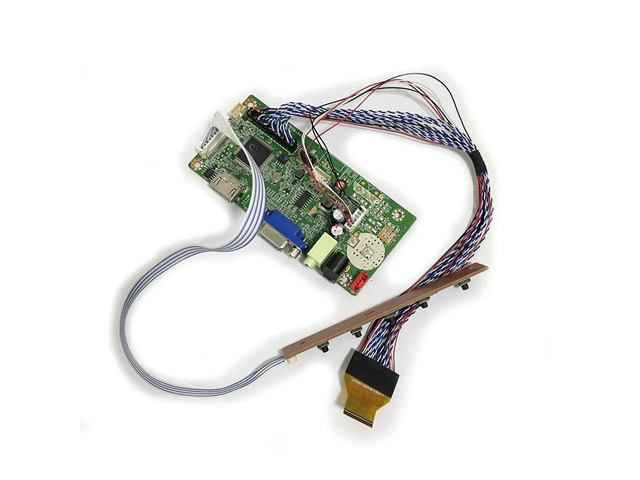 diy lcd driver board kit for LTL106HL01 10.6' LVDS (2 ch, 8-bit), 51 pins 3.3v 1920(RGB)×1080 hdmi vga