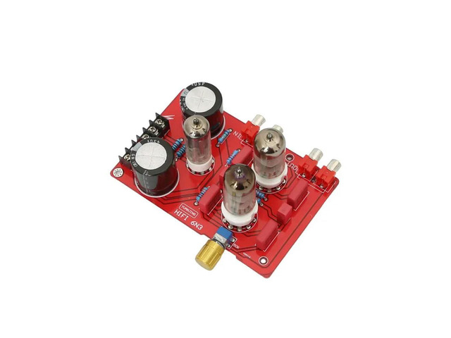 YJ-6N3 Electronic Tube Audiophile HIFI Tube Preamplifier with Tube Rectifier HIFI Audio Amplifier Preamp