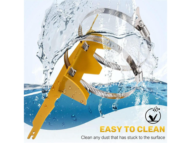 Paint Shaker and Mixer for Reciprocating Saw-Spray Can Shaker Attachment, Fits 2 to 3 Inch Cans Yellow
