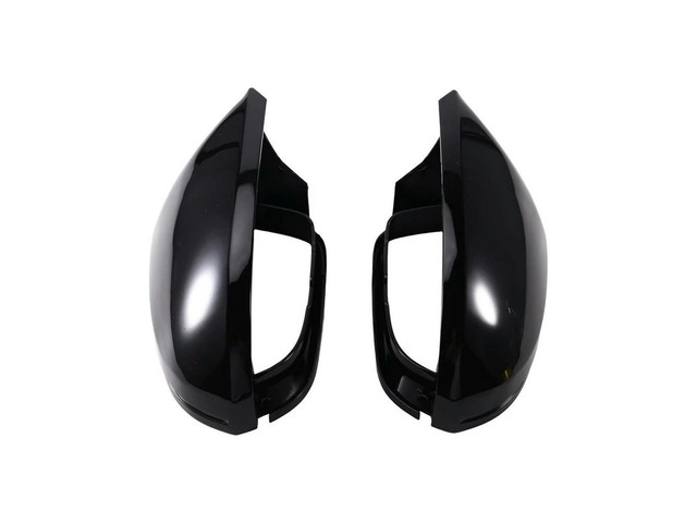 Car Rearview Mirror Cover For Audi A6 C7 C7.5 S6 4G 2012-2018 With Lane Change Assist Hole Side Mirror Cap Covers