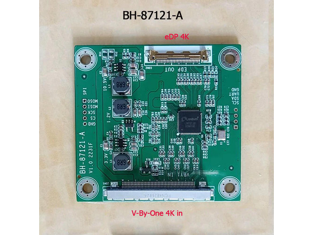 BH-87121-A 51P 4k 8 lane signal V-By-One turn 30P edp 4 lane for MV270QUM-N10