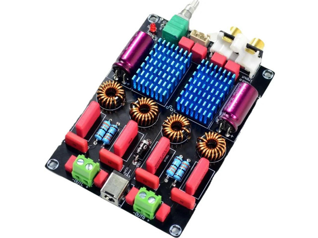 TPA3116 2.0 Dual Chip WIMA Luxury Digital Amplifier Board 100W*2