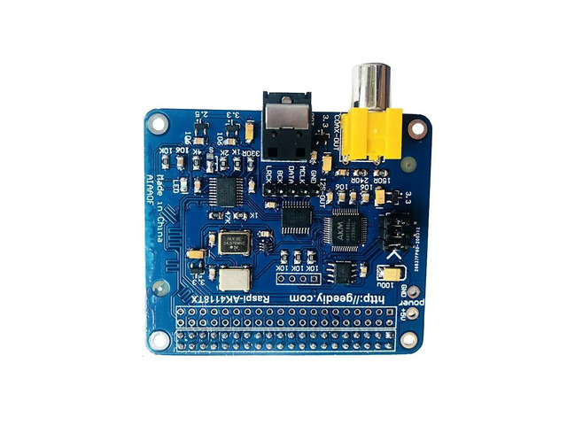 AK4118-TX Coaxial, Fiber I2S Output Board 24bit 192K Support VOLUMIO or MOODE For Raspberry Pi 2B 3B 3B + 4B