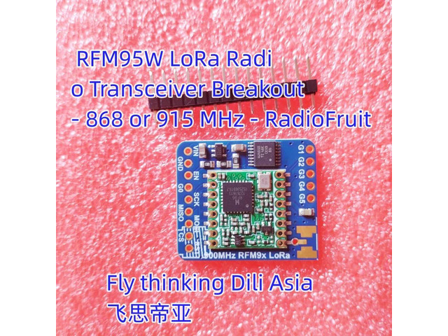 3072 RFM95W LoRa Radio Breakout - 868 or 915 MHz - RadioFruit