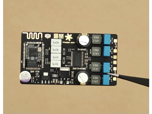 TPA3128 Bluetooth amplifier board small HIFI exquisite workmanship DIY solid wood Bluetooth speaker stereo