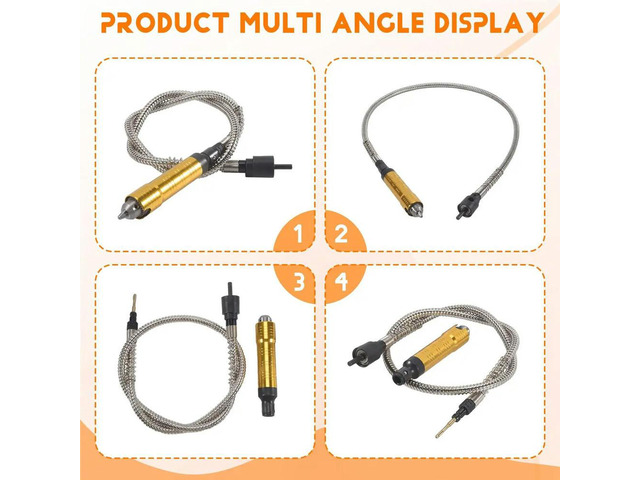 Flexible Flex Shaft 0.3-6.5Mm for Electric Grinding Tool Shaft Tube for Hand Drill Extension Tube for Hand Drill