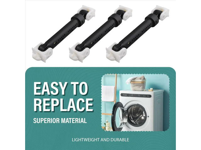 8182703 Washer Shock Absorber Replacement for Whirlpool, Maytag, Kitchen Aid Washers 8181646-PS989596-AP3868181-4Pack