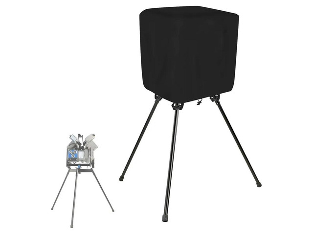 Pitching Machine Cover, Waterproof 420D Oxford Outdoor Softball Baseball Pitching Machine Dust Covers