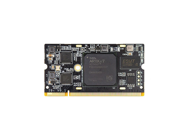 XC7A50T FPGA RISC-V Development Board Colorlight i9+ Module Open Source Toolchain