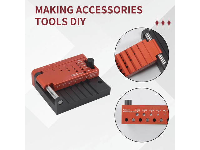 Model Borehole Positioner Locator Model Tool Round Rod Center Drilling Fixture Hobby Making Accessories Tools DIY