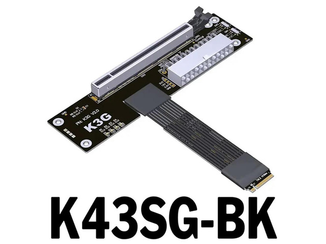 YM-M2 Nvme Key PCI-E 5.0 X16 EGPU Adapter Cable-External Graphics Card Docking Station For Notebook ITX/STX Laptops