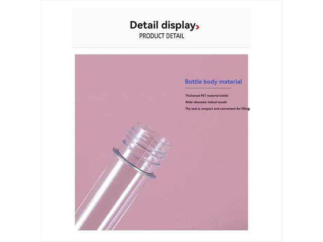 20Pcs 40ml Clear Test Tubes with Caps Plastic Tubes for Gumball Plants Spices Candy Scientific Experiments