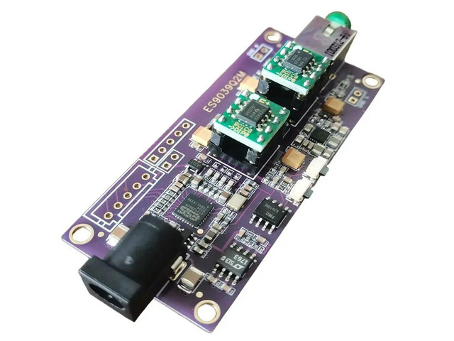ES9039Q2M Decoding Board I2S Input ES9039 Asynchronous USB Module OPA1642+OPA1612 Can Be Paired With Italian Interface