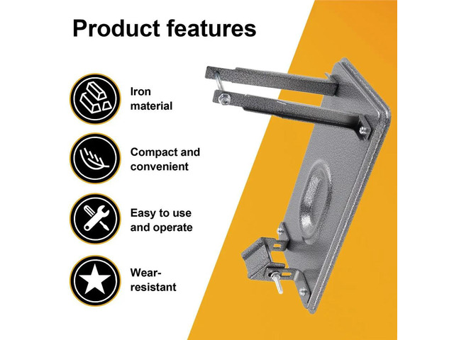 Electric Planer Inverted Bracket Woodworking Reverse Mounting Stand Carpenter Fixed Base for Electric Tool