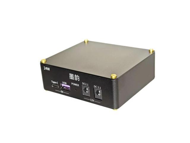 24W Linear Isolated Supporting Dual Outputs of 12V 2A and 5V 1A Power Supply for R2R DAC Decoder