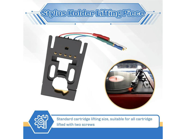 Turntable Cartridge Headshell Stylus Holder Lifting Piece OFC Line for Dual TK22 1009SK 1010 1015 1016 1019 LP HIFI Part