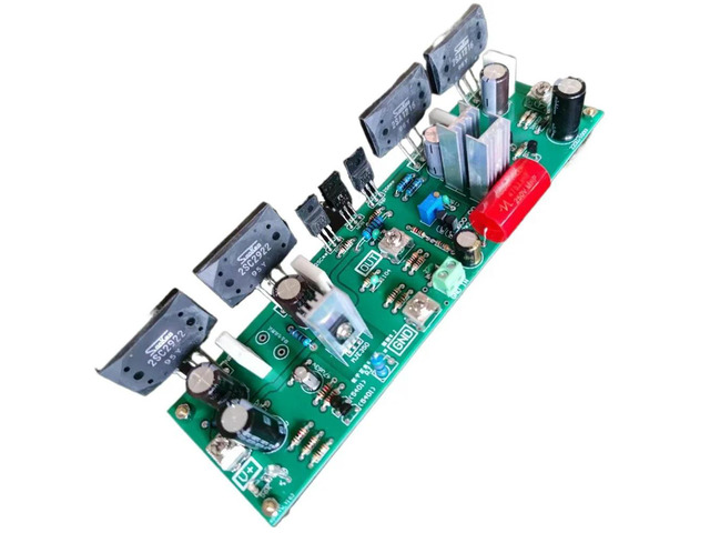 double parallel HIFI fever, high-power power amplifier board, discrete power amplifier board, mono finished board