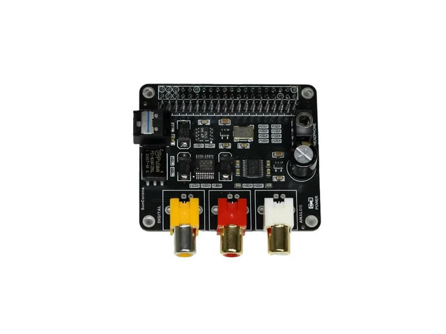 WM8804 Sound Card SPDIF Coaxial Optical Fiber Audio Output PCM5102 Decoding Board for Raspberry Pi Player
