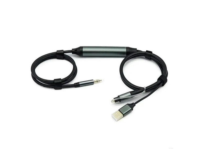 2025 Opticals To 3.5mm Stereos Sound Adapters Cable Includes USB Power Port