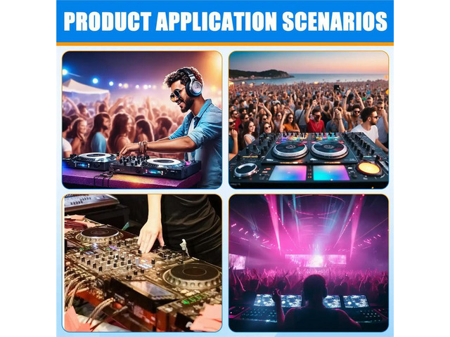 Audio Mixer Mini Stereo Mixer Ultralow Noise 4 Channels Mixers Mixing Console for Electric Guitar Drum Piano