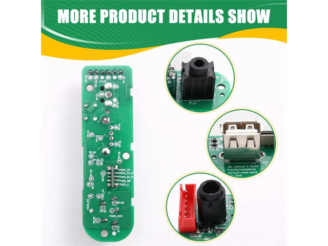 For JBL Xtreme 2 PL Bluetooth Speaker USB Micro Power Charging Board DIY Repair Accessories