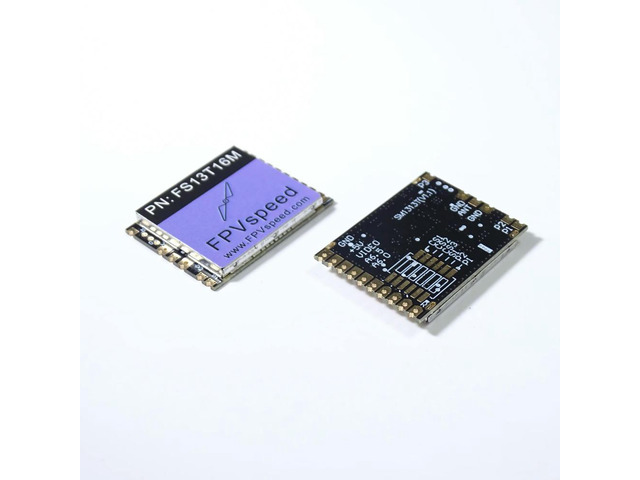1.2GHz 1.3GHz FPVspeed VTX Module FS13T16M SM1313T 1.2G 1.3G 1.6W Image Transmission Module, Power Adjustable