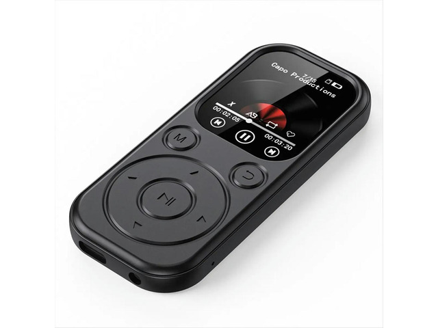 1.8' MP3 Player Type-C Bluetooth Compatible Touch Keys Music Stereo with HiFi Speaker FM Radio Recording E-Book