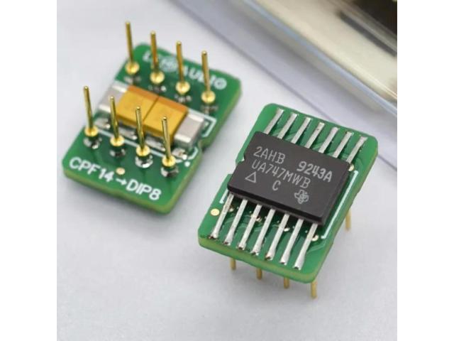 Class A Dream Operational Amplifier DA747 UA747MWB High-Fidelity Ceramic Encapsulated Class A Dual Operational Amplifier
