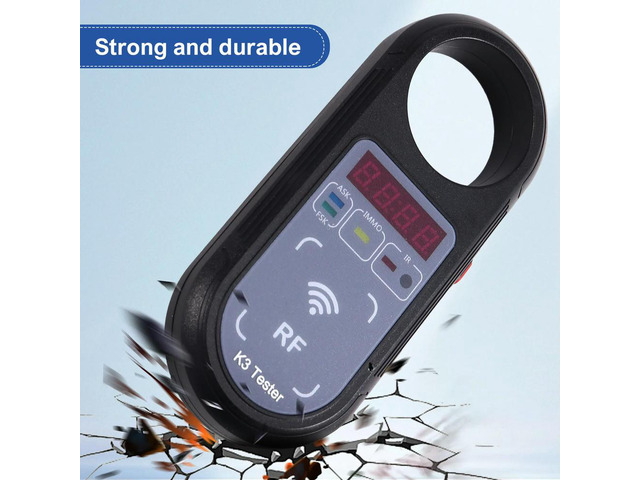 K3 Detection Frequency Tester 100-999MHz Frequency Detection Range Signal Detection for Distinguish Between ASK and FSK