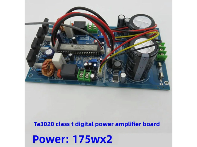 TA3020 T Class Digital Power Amplifier Board 175wx2 HiFi High Fidelity Digital Power Amplifier Board