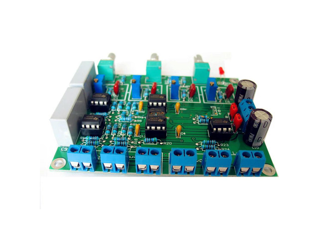 Preamp Electronic 2 Way Crossover Board Audio Speaker Frequency Divider Board 72hz-7230hz Linkwitz-Riley Home Theater