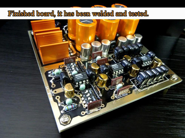 -Preamplifier Adjustable Gain multiple Pre-Amp PCB / DIY Kit / Board