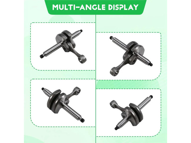 Crankshaft for STIHL SR450 BR450 Hair Dryer BR450 Accessories High Strength SR450 BR450 Crankshaft