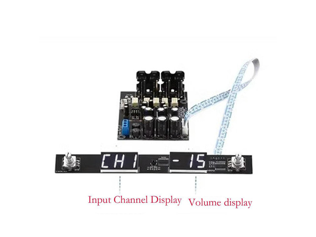 72320 Volume Controller Preamp Board HIFI Preamp Remote Amplifier Board