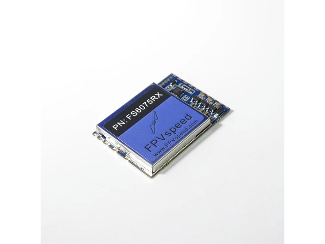 FS6075RX 7.2GHz VRX SPI mode 7.2G VRX 6.1GHz FPVspeed (6000MHz-7500MHz) Receiver Module RSSI Supports secondary development