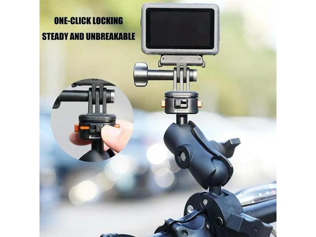 2025 Versatiled Camera Mount With 18mm To 45mm Grip Ranges For Adventure Recording