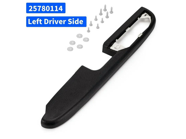 Left Driver Side Door Panel 25780114 Door Panel With Release Handle Above Armrest