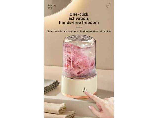Laundry Cup Free Installation Mini Underwear Washing Machine Small Socks Underwear Machine