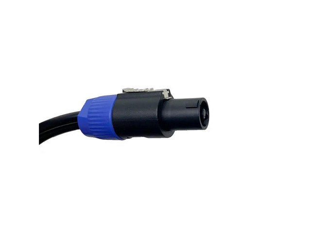 2 Pack Speakon Cables 16FT Speaker Cable Heavy-Duty Speaker Cord for Amps, PA Systems, DJ & Stage Audio