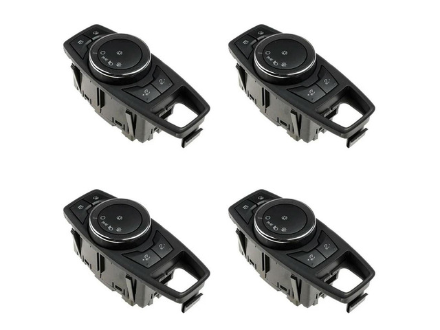 4X E1GT-13D061-ECW E1GT13D061ECW Car Headlight Fog Light Control Switch Car Light Switch For Ford