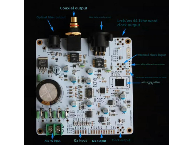 I2S to coaxial, enhanced version, Bluetooth, car CD cdm4 cd-pro plus coaxial output