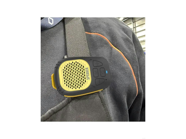 Mountable Mini Bluetooth-compatible Speaker Water Resistant TF Card Compatibility Travel Use