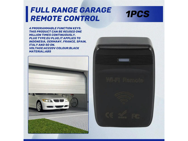 280MHz-868MHz to RF Converter Fixed Code and Rolling Code Garage Door Remote Control EU-PLUG