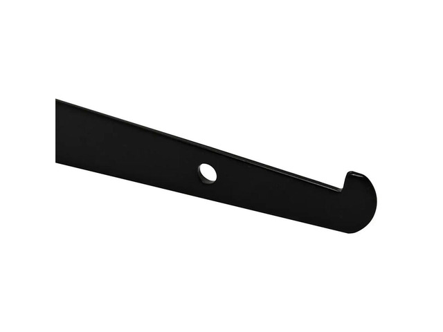 Gridwall Shelf Bracket with Lip, 12' l Gridwall Brackets Hooks Heavy Duty Shelf Bracket Gridwall Accessories