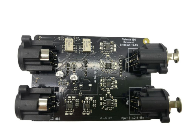 Audio Injector Balanced XLR Preamplifier sound card for Raspberry Pi T HIFI DAC Audio Card Expansion Board for Raspberry Pi