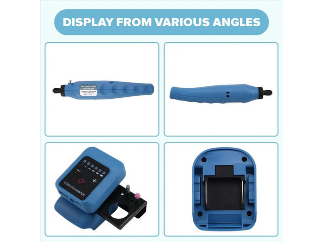 18-21v Lithium Small Electric Grinder 6 Speed Adjustment for Makita Interface Small Electric Drill