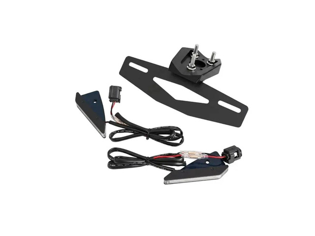 Motorcycle Accessory License Plate Holder Tail Tidy Turn Signal LED Light For YZF-R1 YZF-R1M R1 2015-2025