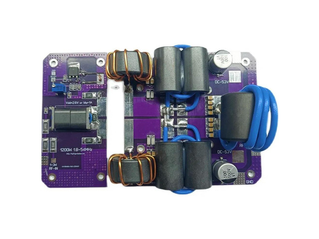 Shortwave Power Amplifier Board HF Kit 1200W Power Amplifier Board MRFX1K80H Power Amplifier Board BLF188