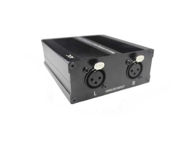 AES/EBU Analog-to-digital Audio Converter Digital Audio Encoder Balanced Stereo Output 24 Bit 192K
